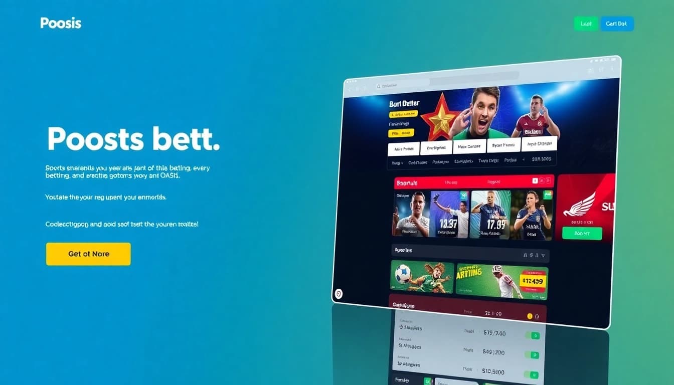 Wettanbieter ohne Oasis bieten attraktive Sportwetten-Optionen auf einem modernen Interface mit klaren Informationen und Design.