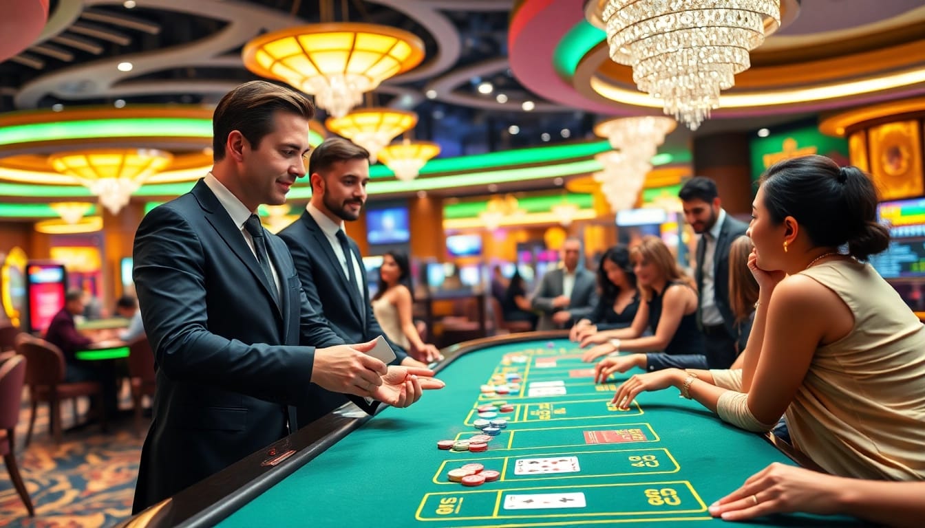 Erleben Sie pflegedienst in einem aufregenden Casino mit freundlichem Personal und lebhafter Atmosphäre.