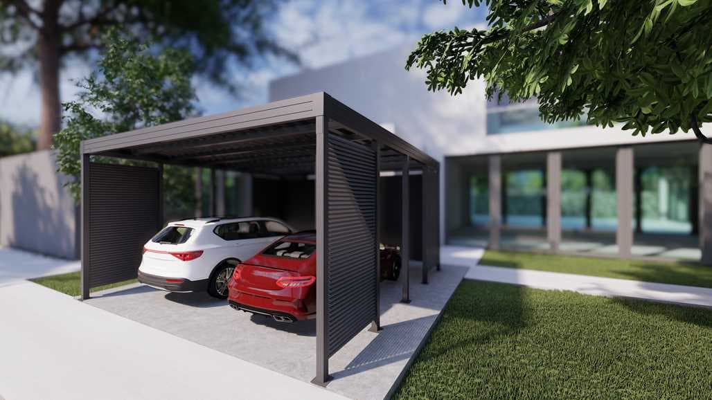 Carport Metall Flachdach oder Satteldach – Die richtige Wahl treffen