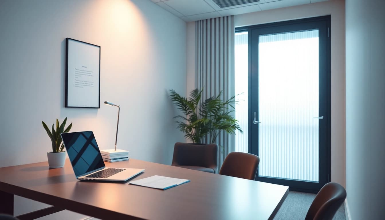 Professionelle Büroumgebung eines Headhunter Bielefeld mit modernem Design und angenehmer Atmosphäre.