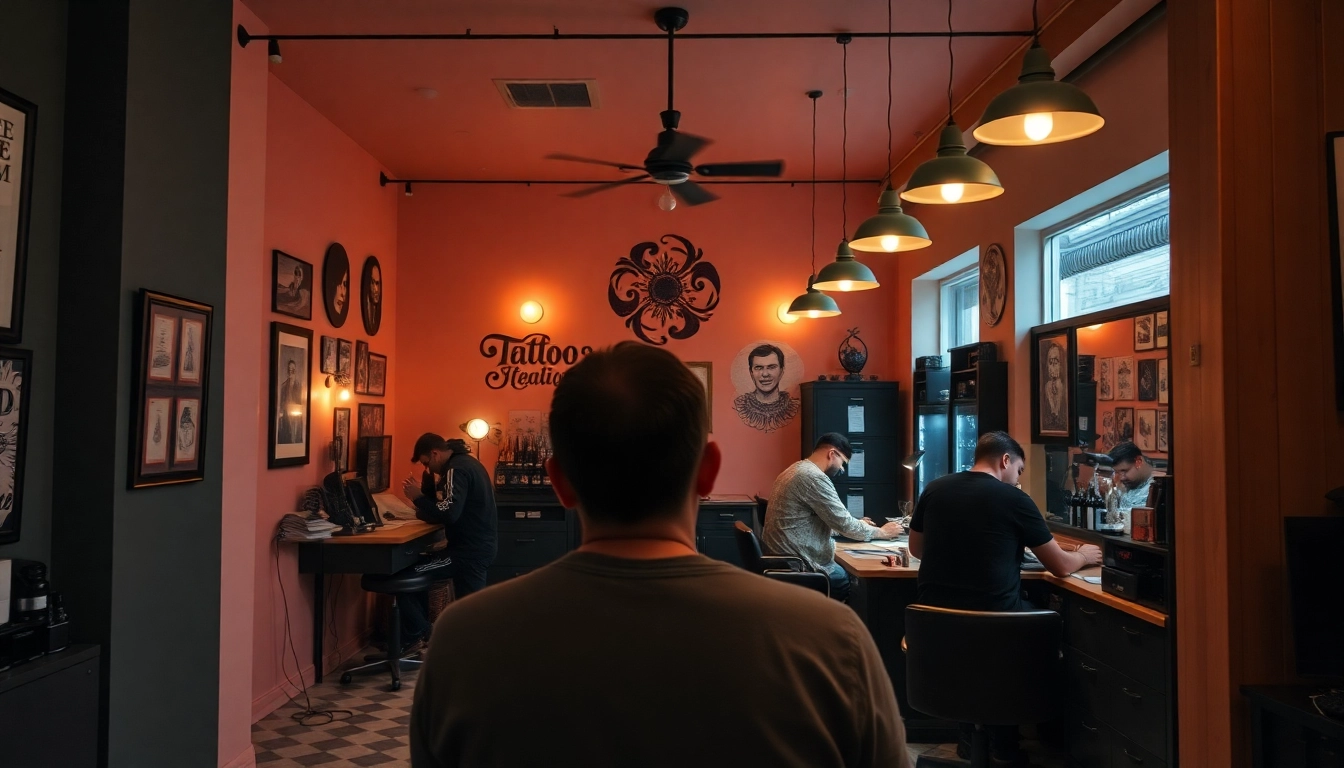 Professionelle Tattoo-Kunst im Tattoo Studio München mit talentierten Künstlern, die kreative Designs umsetzen.