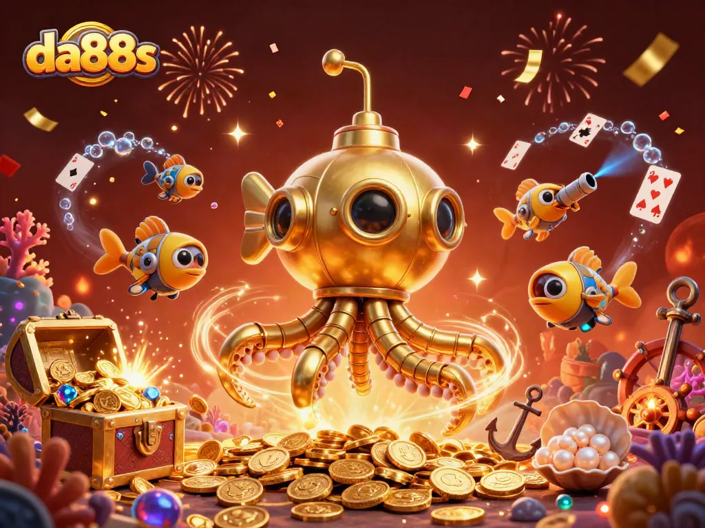 Engage with da88s to win big with a thrilling underwater casino adventure full of treasure!