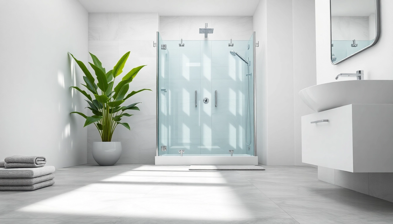 Stylish duschkabine 100x100 in a modern bathroom with elegant details.