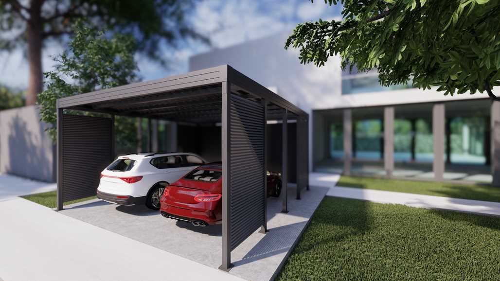 Carport Metall Flachdach oder Satteldach – Die richtige Wahl treffen