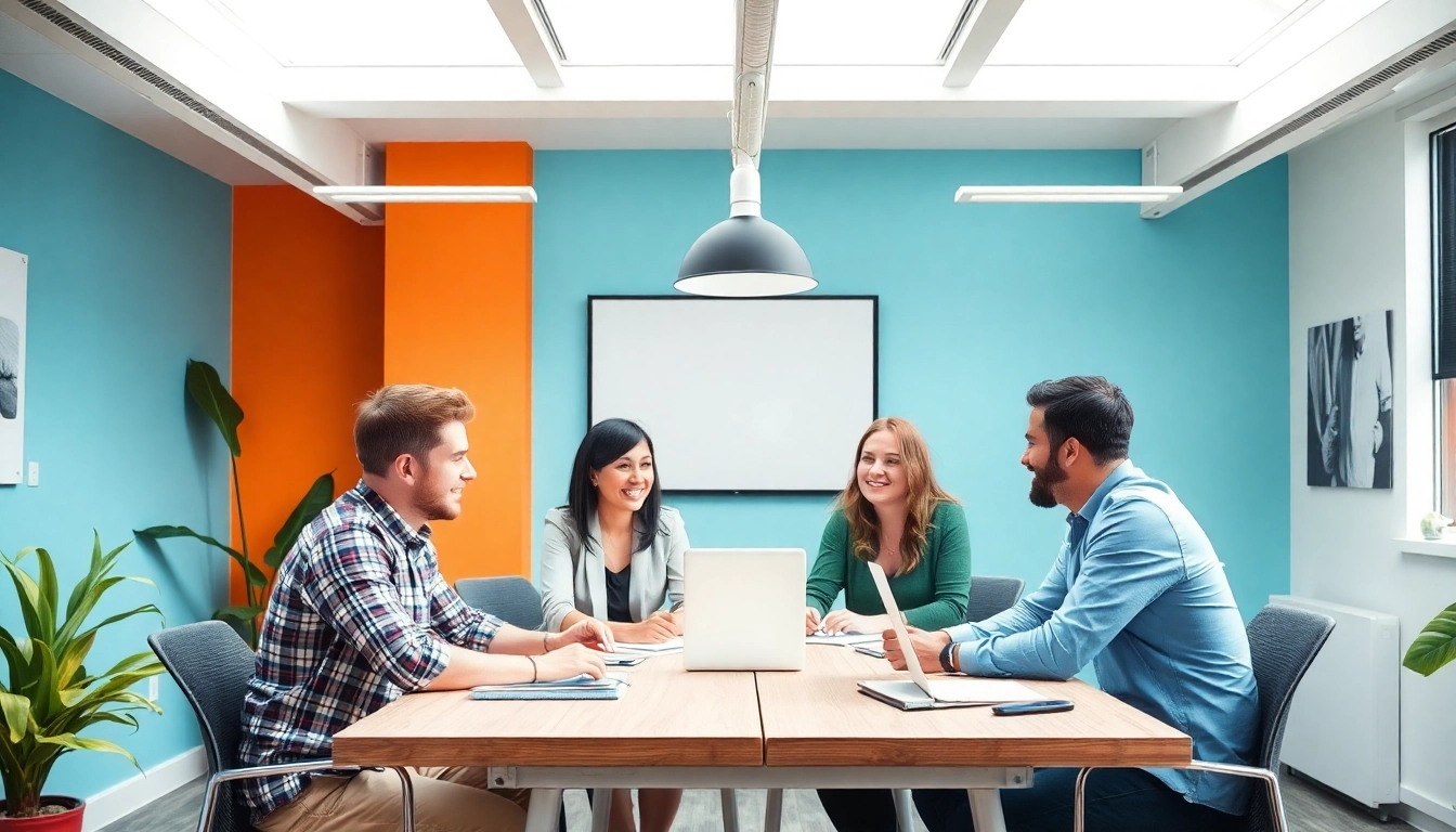 Online Marketing Agentur in meiner Nähe bietet inspirierende Arbeitsräume für kreatives Teamwork.