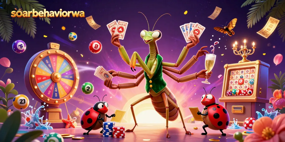 Engage with the thrilling world of gambling at soarbehaviorwa featuring a giant card sharp, ladybug pit boss and dynamic game elements.
