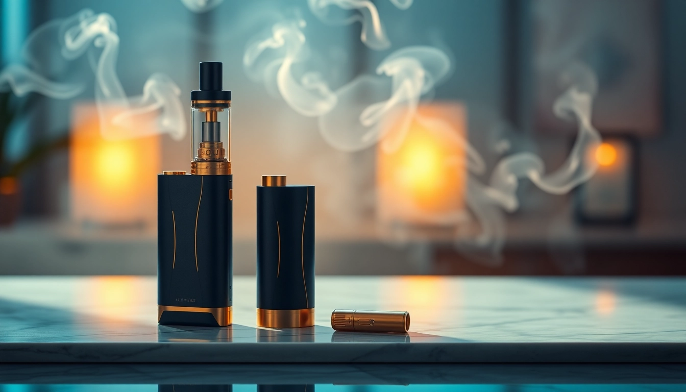 Al Fakher 30K und stilvolles Vape-Setup auf eleganter Marmor-Oberfläche.