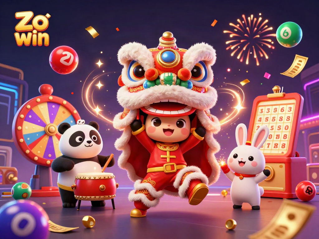 Experience the exciting world of Zo win with vibrant game elements and dynamic casino visuals.