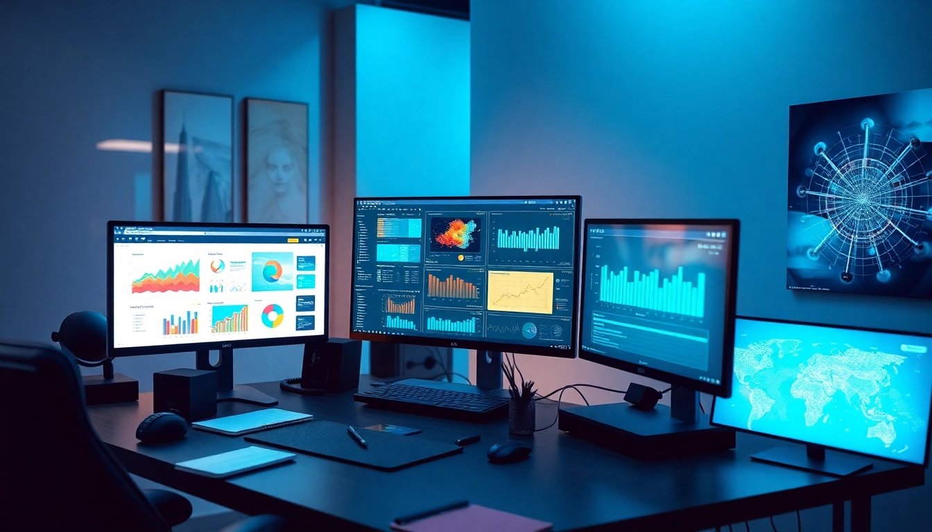 Innovative workspace featuring advanced AI technology for 18+ ai applications.