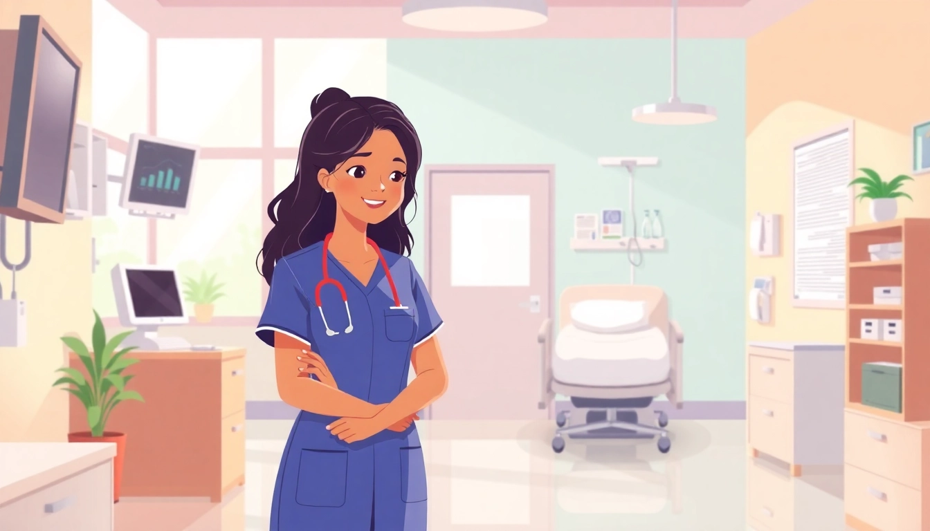 Engaged pflegefachkraft stelle hameln providing compassionate care in a modern healthcare environment.