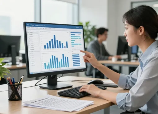 Schlechte Führung erkennen: Professionelle Analyse in einem modernen Büro.